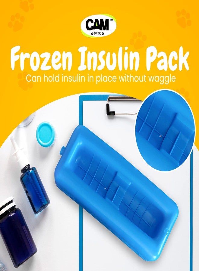 cam Insulin Cooler Travel Case for Dogs - Take Your Diabetic Dog Anywhere with This All-in-One Dog Travel Bag for Dogs - Includes Diabetic Supplies - Frozen Insulin Travel Case, Sharps Container - Image 3